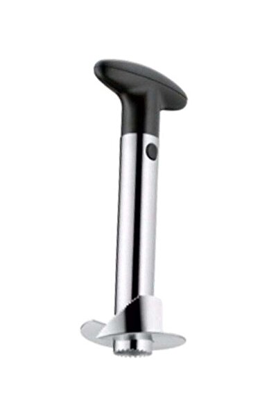 Generic أداة تقطيع الأناناس باللون الفضي/الأسود