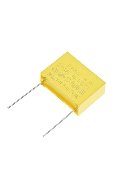 OEM Condensator polipropilena 0.68uF, 275VAC, 22mm X2