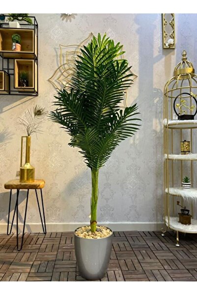 co arma شجرة اصطناعية تحاكي شجرة النخيل الاصطناعية بملمس طبيعي، ارتفاعها 120 سم
