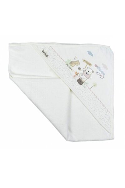 Bebitof Prosop baie cu gluga Ursulet Welcome roz 87 x 90 cm