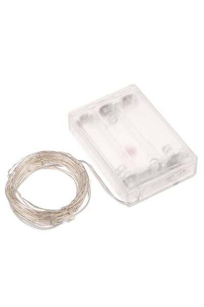 Generic سلسلة أضواء خيالية تعمل بالبطارية مكونة من 50 مصباح LED متعدد الألوان...