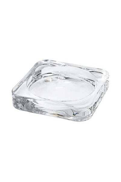 Generic Glass Candle Dish Clear 10x10centimeter