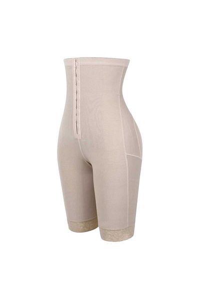 Fstyle Full-body shaper with front buckle and no hooks