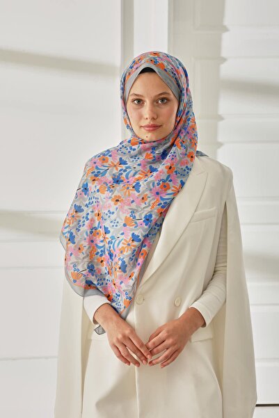 Silk Home Patterned Soft Shawl 70019-12