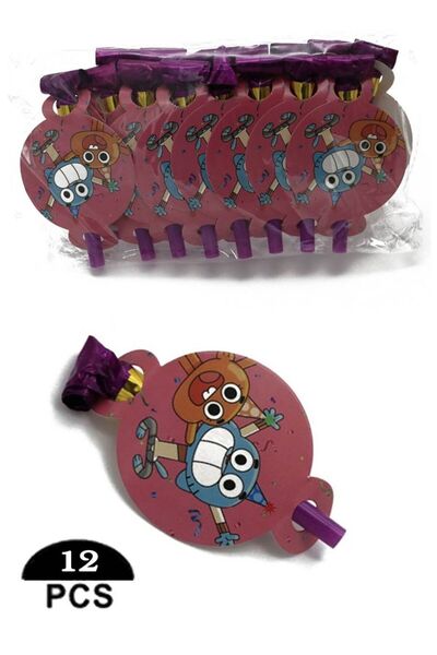 Arma 12 قطعة من صفارات النفخ المضحكة للحفلات