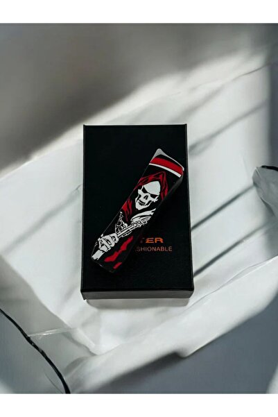 HEPBİMODA İçten Açmalı Otomatik Çakılı Çakmak Hediyelik Çakmak