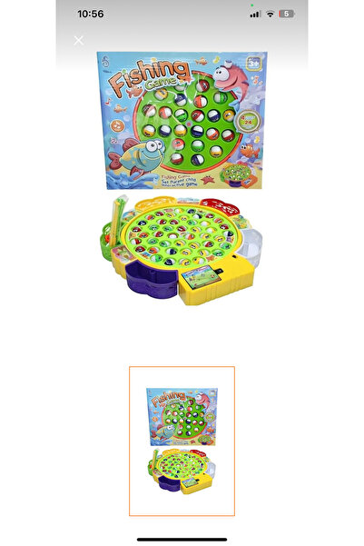 Toys Kutulu pilli balık oyunu