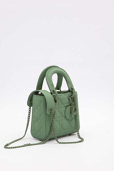Levidor Green Mini Chain Accessory Handbag