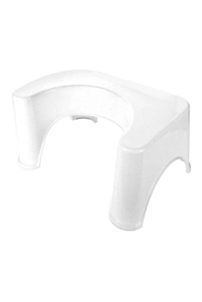 sharpdo Bathroom Toilet Stool White 44.5x28x21cm