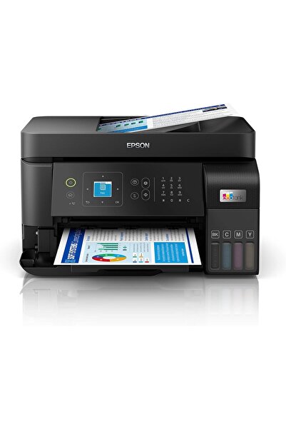 EPSON Ecotank Office Ink Tank Printer, Black, L5590