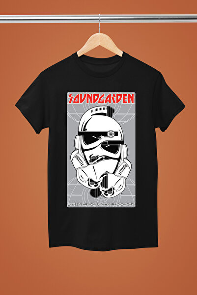 MAGORS TRIUC ROCK CU Mâneci scurte din bumbac imprimat SOUNDGARDEN