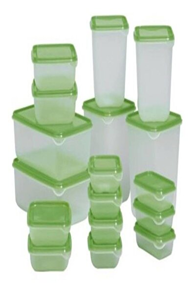 Generic 17-Piece Food Storage Container Set - Multicolor