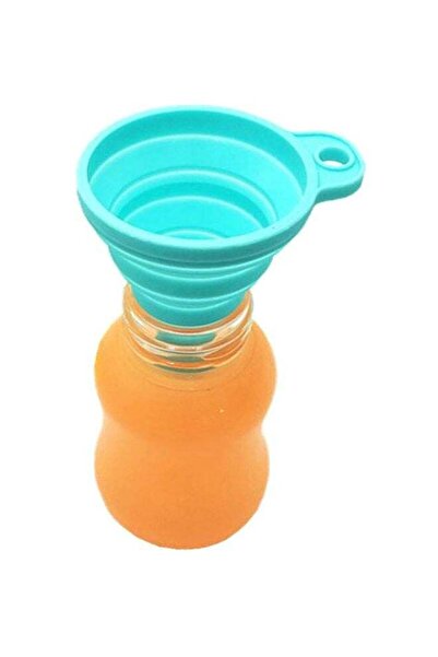 Generic Silicone Funnel Turquoise 12.5x11.5x6.5cm