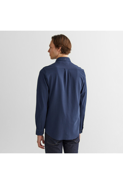 Gant Erkek Lacivert Regular Fit Gömlek