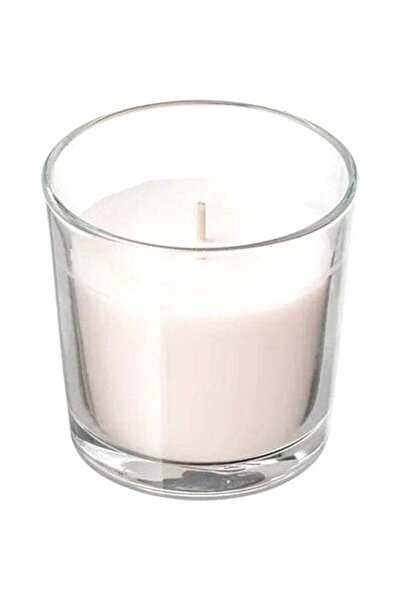 Generic Scented Candle In Glass White