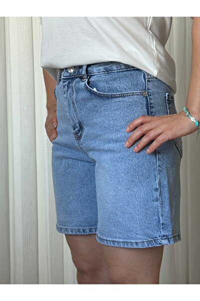LUNARE BUTİK ŞEHİR BOY KOT ŞORT
