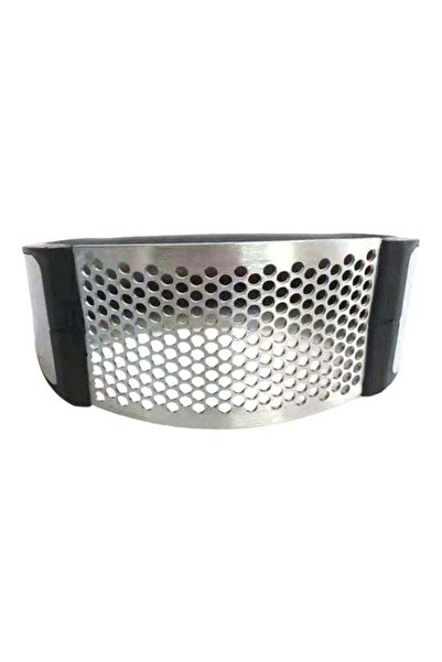 Generic مكبس ثوم من الفولاذ المقاوم للصدأ فضي/أسود