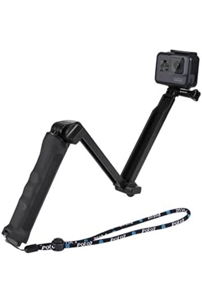 eWINNER 3 Way Tripod for GoPro Hero 13 12 11 10 9 8 MAX/for Insta360 X5 X4 ONE X3/X2 X R RS/for DJI