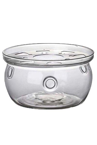 Generic قاعدة عازلة لسخان إبريق الشاي المقاوم للحرارة، شفافة، 12.5 سم