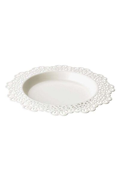 Generic Candle Holder Bowl White 37cm