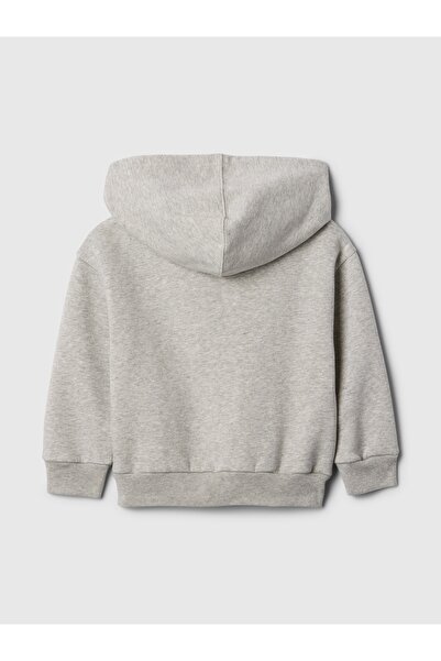 GAP Erkek Bebek Gri Logo Sweatshirt