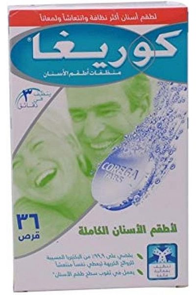 Corega Full Denture Cleansing, 36 Tablets