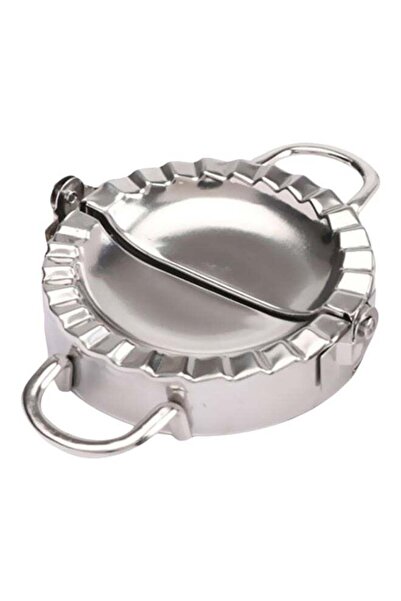 Türkiye Stainless Steel Dumpling Maker Mold Silver 75x75mm