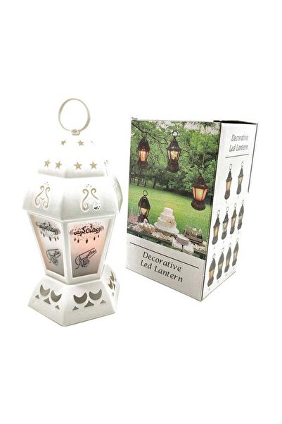 Generic فانوس رمضان LED أبيض 25 سم