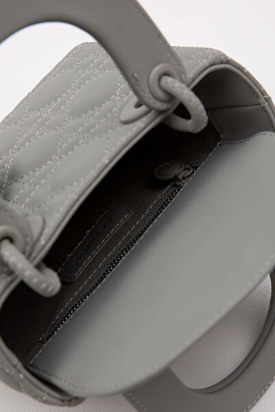 Levidor Gray Mini Chain Accessory Handbag