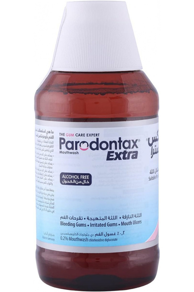 Parodontax غسول الفم بارادونتاكس بنكهة النعناع الإضافية 300 مل