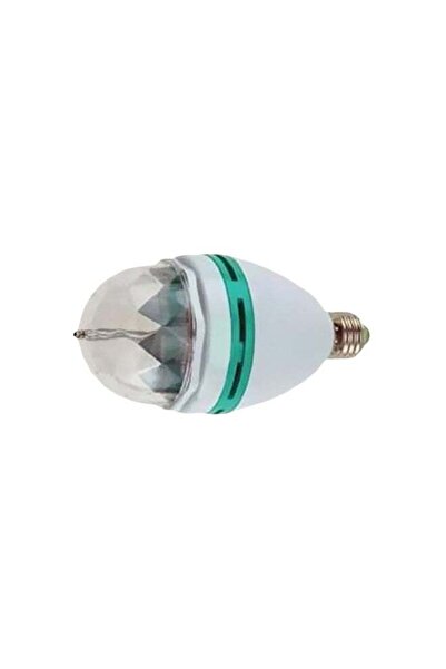 Generic LED Crystal Rotating Lamp Red/Green/Blue