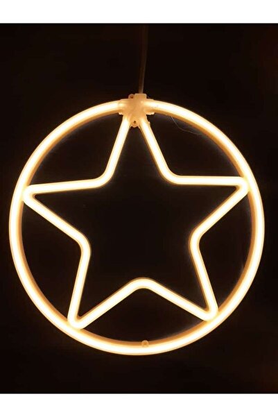 Generic LED Ramadan Hanging Light Yellow