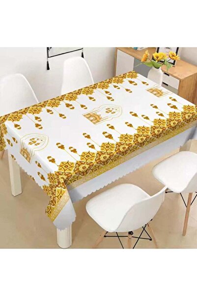 co arma Ramadan crescent tablecloth, wipeable and waterproof, 137*100 cm