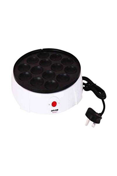 HOME MASTER صانعة فطائر صغيرة كهربائية HM-448 باللون الأبيض
