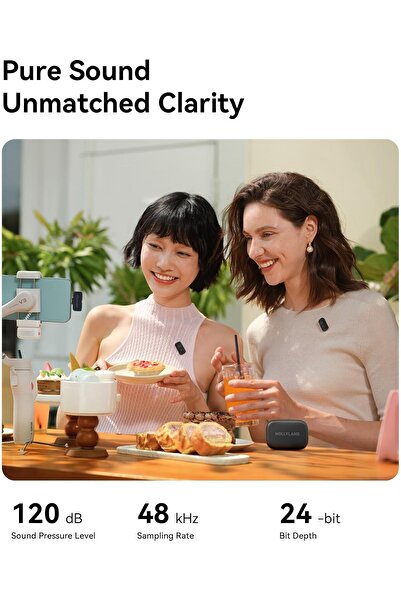 HollyLand LARK A1 DUO Type-C Version Wireless Microphone for iPhone & Android