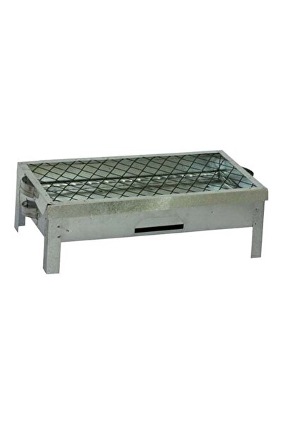 Generic Charcoal Brazier For Camping And Trips Silver