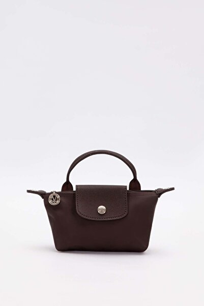 Levidor Camel Mini Boy Deri Kapak Detaylı El Çantası