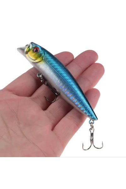 Bozok balıkçılık maket balık, levrek turna vs balıklar için ( 9,2 cm 11,5 gra...