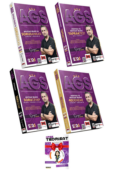 Yargı Yayınları Özgür Özkınık MEB AGS Mevzuat Bilgisi ve Anayasa Soru Bankası...