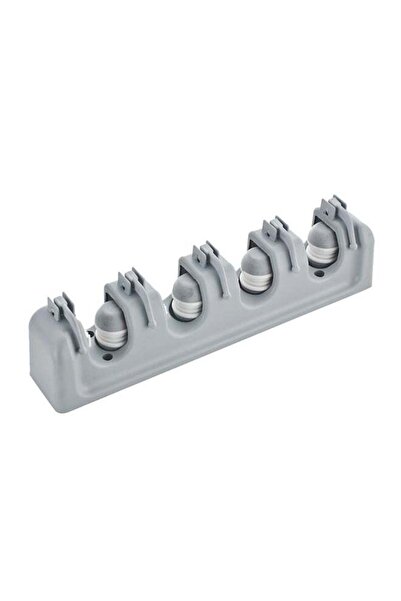 sharpdo 5-Piece Wall Mounted Storage Rack Set Grey