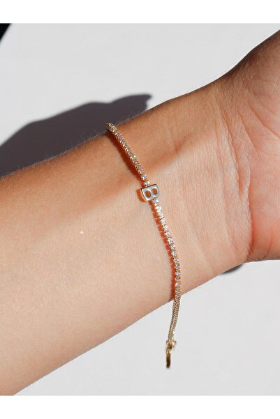 Reorah Collection Waterway Letter Bracelet - Letter B