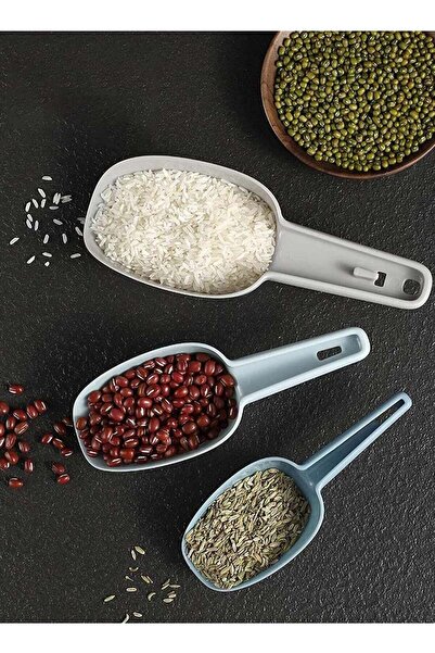 Arma مجموعة ملاعق قياس بلاستيكية متعددة الألوان من 9 قطع