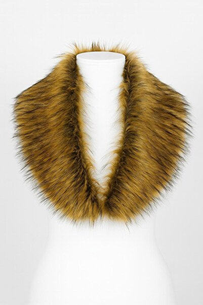 KürkZone Guler de blană detașabil, portabil