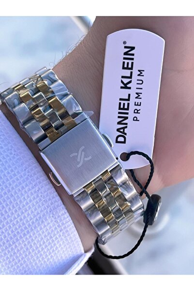 Daniel Klein Roman Numeral Calendar Dial 2 Years Warranty 3 Atm Men's Wristwatch Fg.10713.5