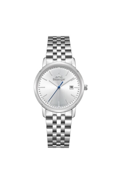 Slazenger Sl.09.2530.3.01 Metal Cord Metal Case 5 Atm Water Resistant Metallic Color Women Wrist Watch