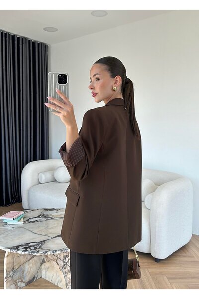 Lady Pixie Дамско яке с подплата в тъмен цвят