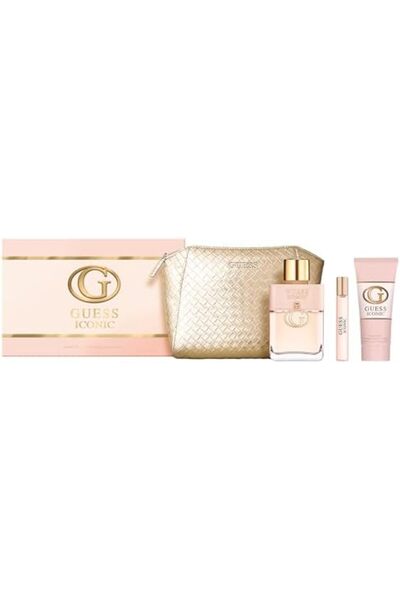 Guess Gift Set Eau de Parfum 100 ml, Body Lotion 100 ml, Travel Spray 15 ml, Pouch