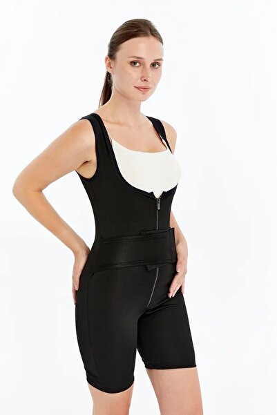 THE SEPT سراويل قصيرة ذات تأثير ساونا حرارية، بذلة لمنطقة الخصر، للاستخدام ال...