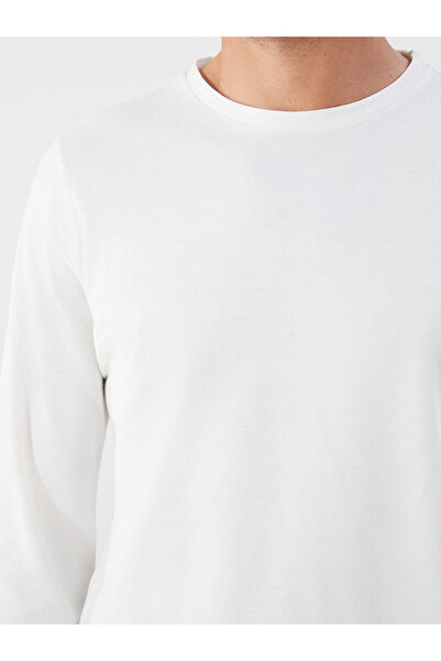 LC Waikiki Sparkling Choices from Shining Store |   Crew Neck Long Sleeve Men's T-Shirt