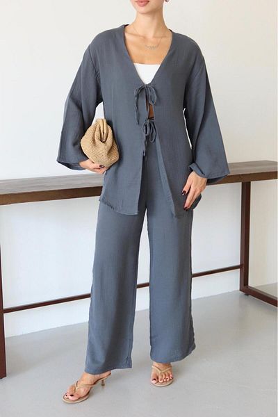 Patreon Women's 100% Cotton Muslin Trousers